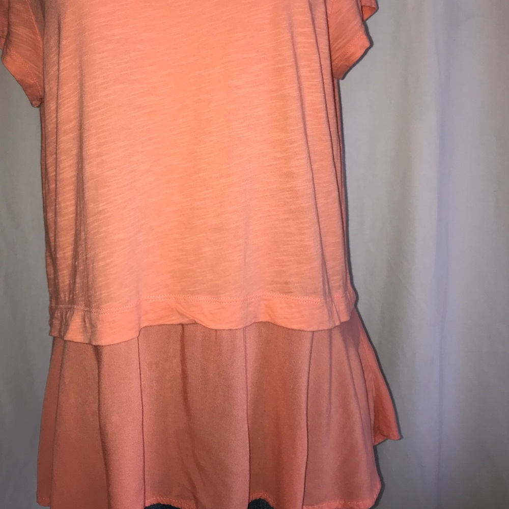 Style&co petite orange extended t-shirt - Picture 3 of 5